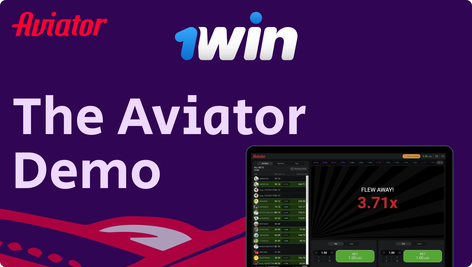 Aviator Game 1win Demo