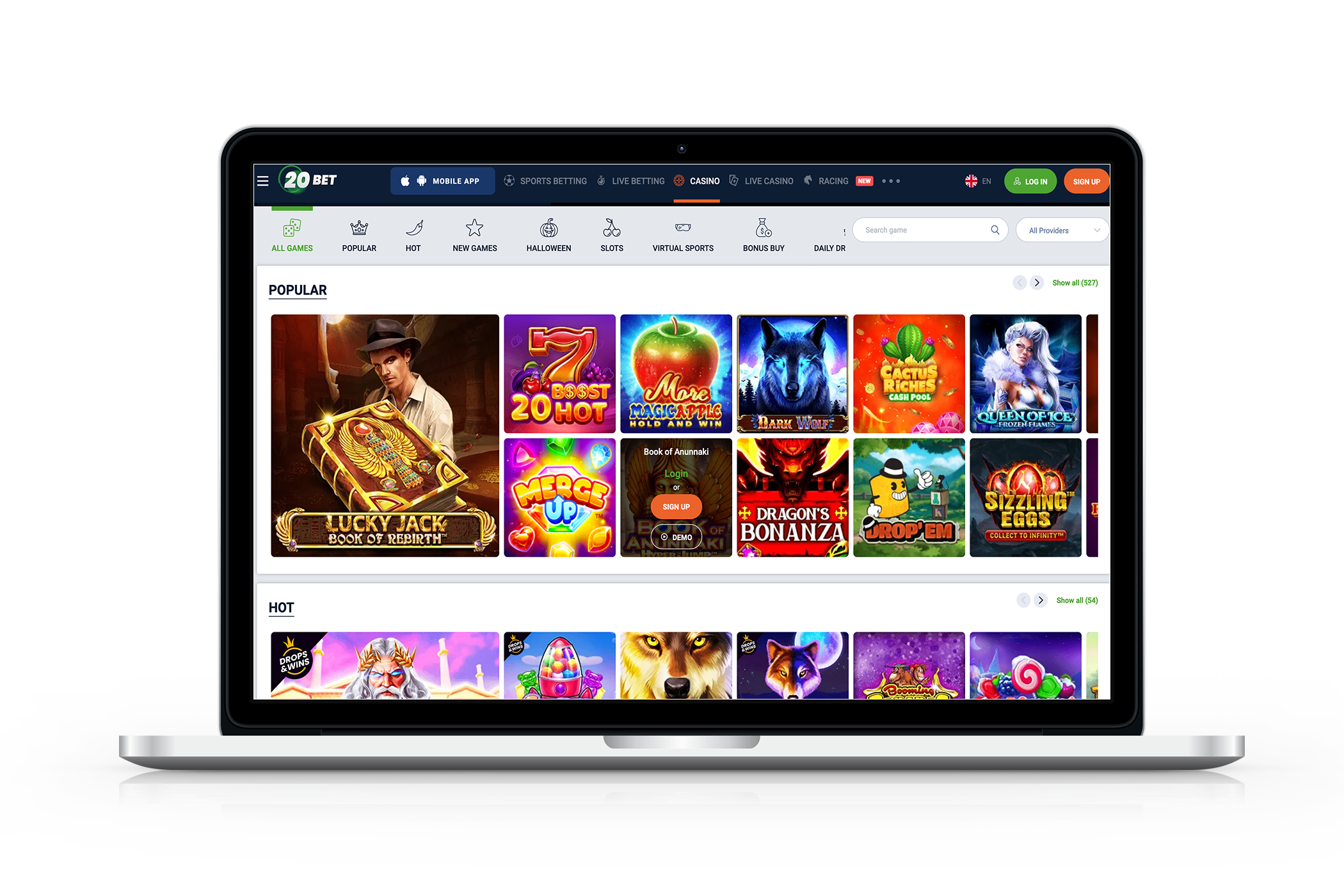 20Bet Casino Official Site