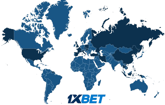 available countries in 1xbet casino