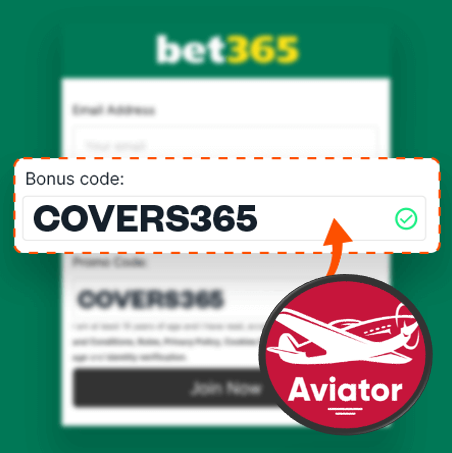 aviator game bonus code at bet 365