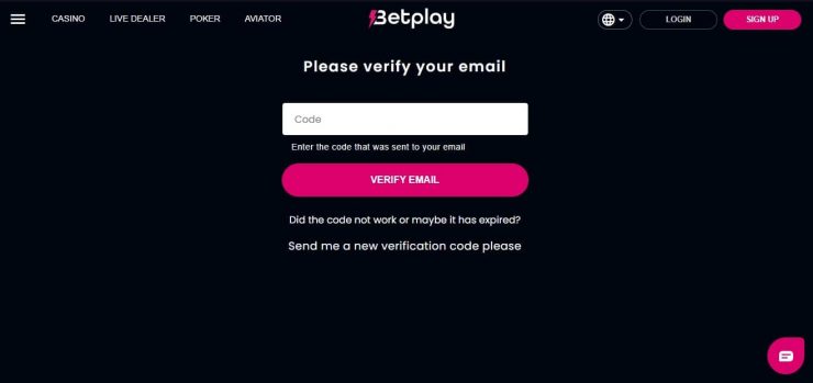 BetPlay Casino Verification